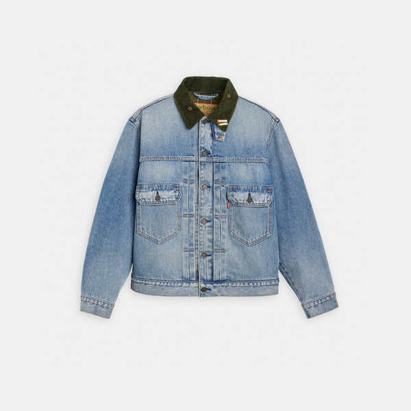 Barbour × Levi’s® Type II Denim Trucker MT_003GM-0000_GLO_CL_FV-