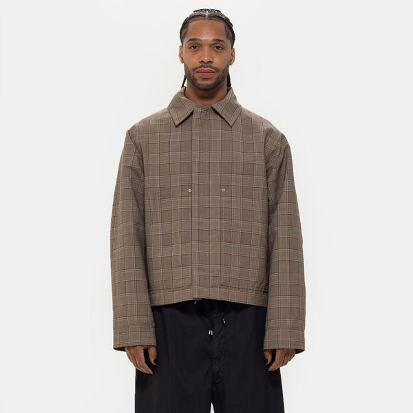 Chore Jacket in Brown Check