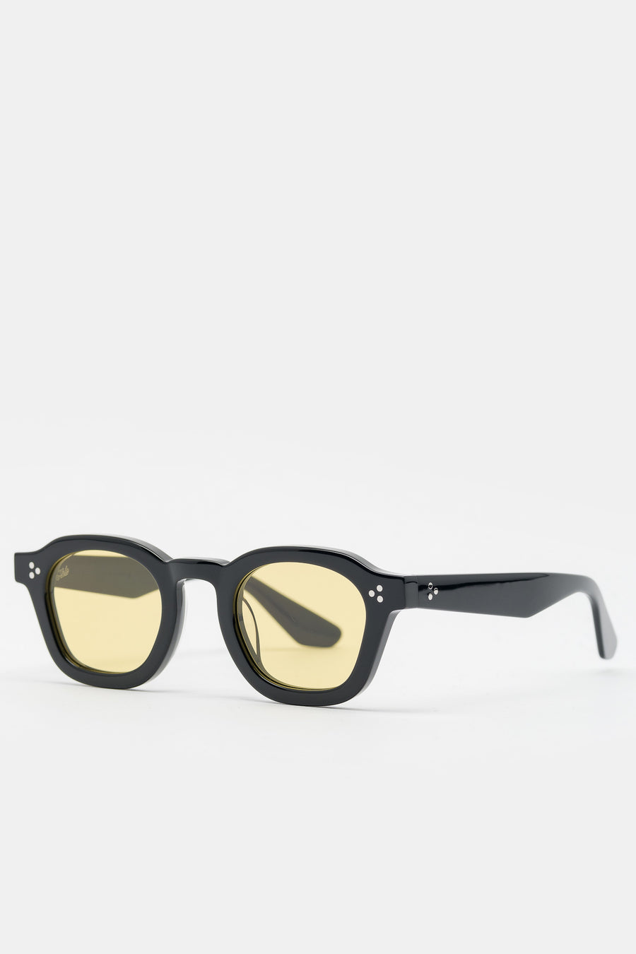 Akila Logos Sunglasses in Black/Yellow - Notre