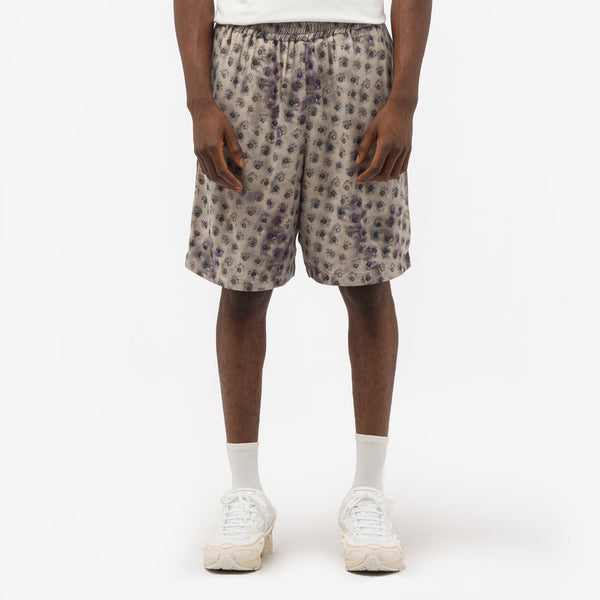 Louis Vuitton Black 'Jamaican Flower' Shorts