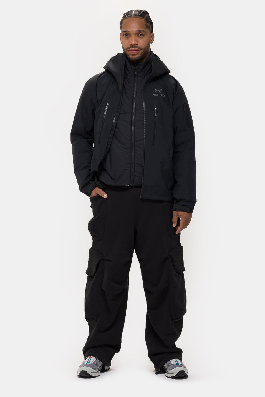 Arc'teryx Alpha SV Jacket in Black - Notre