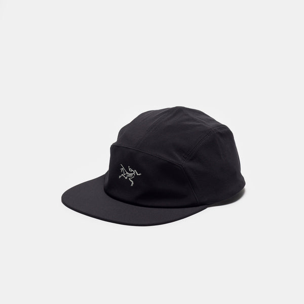 Gamma 5 Panel Cap in Black/Arctic Silk - Arc'Teryx