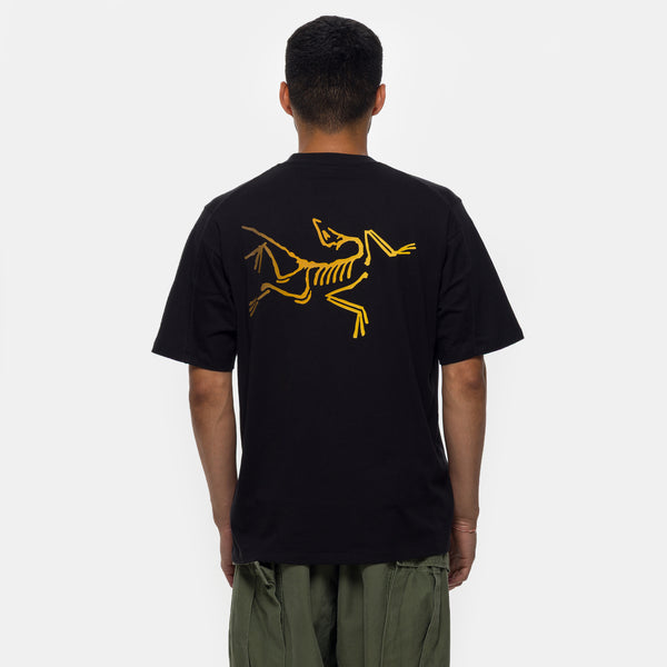 Kragg Cotton Logo 24K T-Shirt in Black - Arc'Teryx