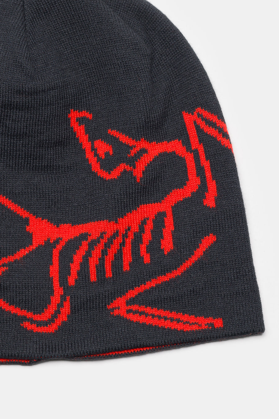 Arc'teryx Lightweight Bird Head Toque Beanie in Black/Dynasty - Notre