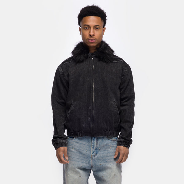 Villian Grifter Jacket in Black - Basketcase Gallery