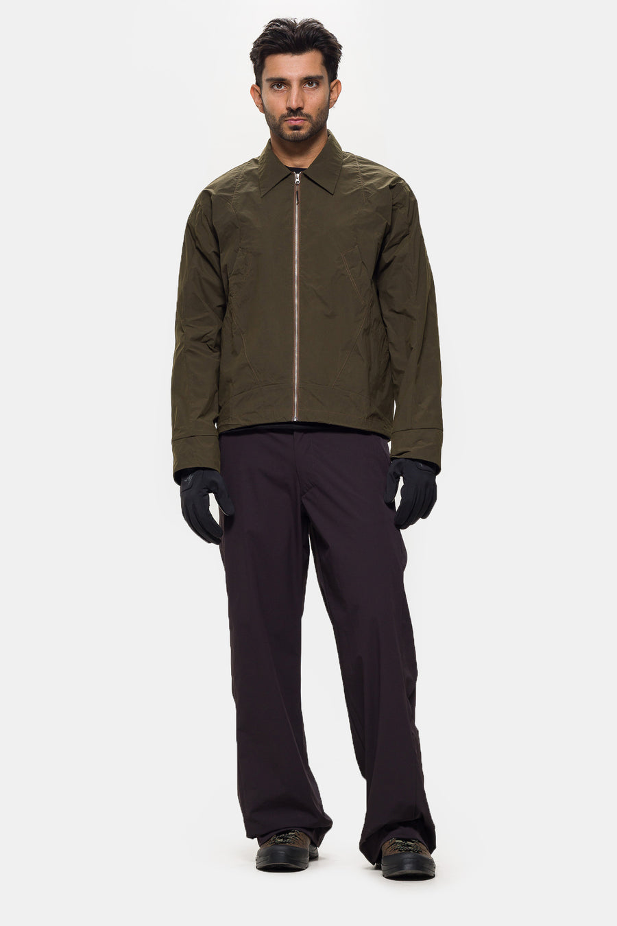 Gasket Blouson in Brush