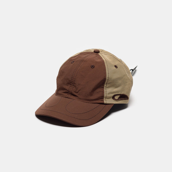 Horseshoe 6 Panel Nylon Hat in Wheat/Brown