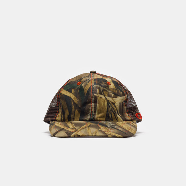 Horseshoe 6 Panel Wax Hat in Marsh Camo