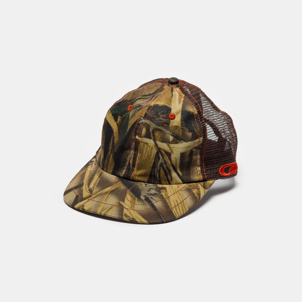 Horseshoe 6 Panel Wax Hat in Marsh Camo