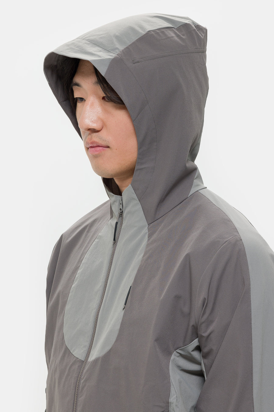 Colin Meredith Soft Comp Hooded Jacket in Shadow/Slate - Notre