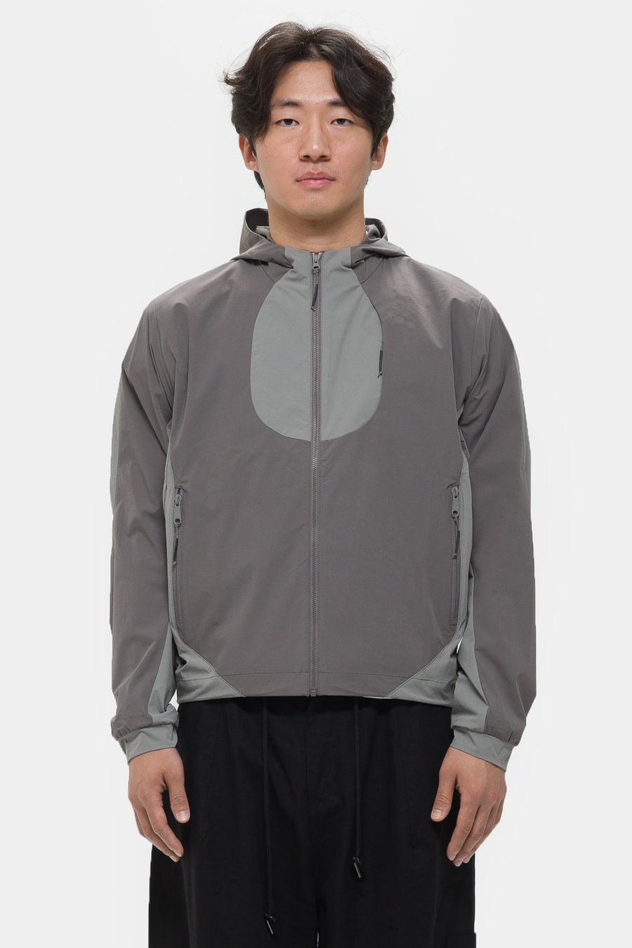 Colin Meredith Soft Comp Hooded Jacket in Shadow/Slate - Notre