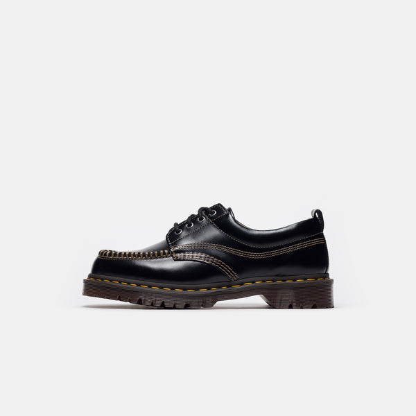 Lowell Moc Toe Shoe in Black Analine - Dr. Martens Lowell Moc Toe Shoe in Black Analine - Dr. Martens