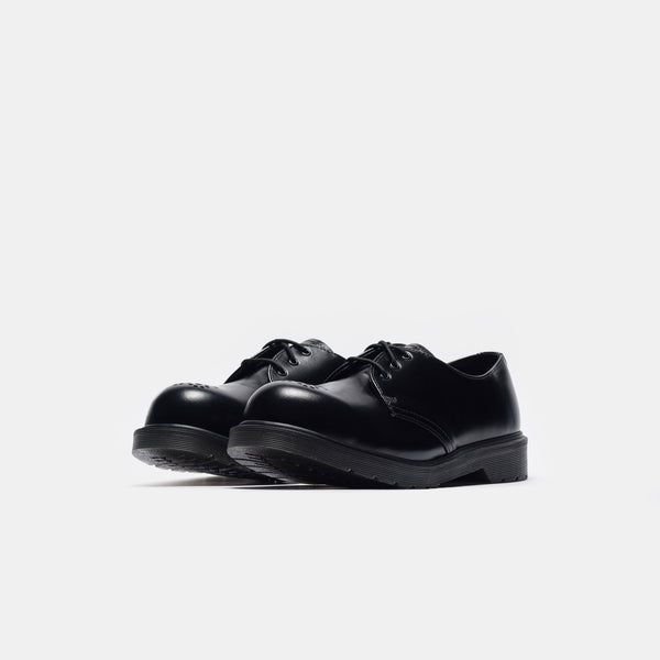 1461 Analine Leather Steel Toe Derby in Black