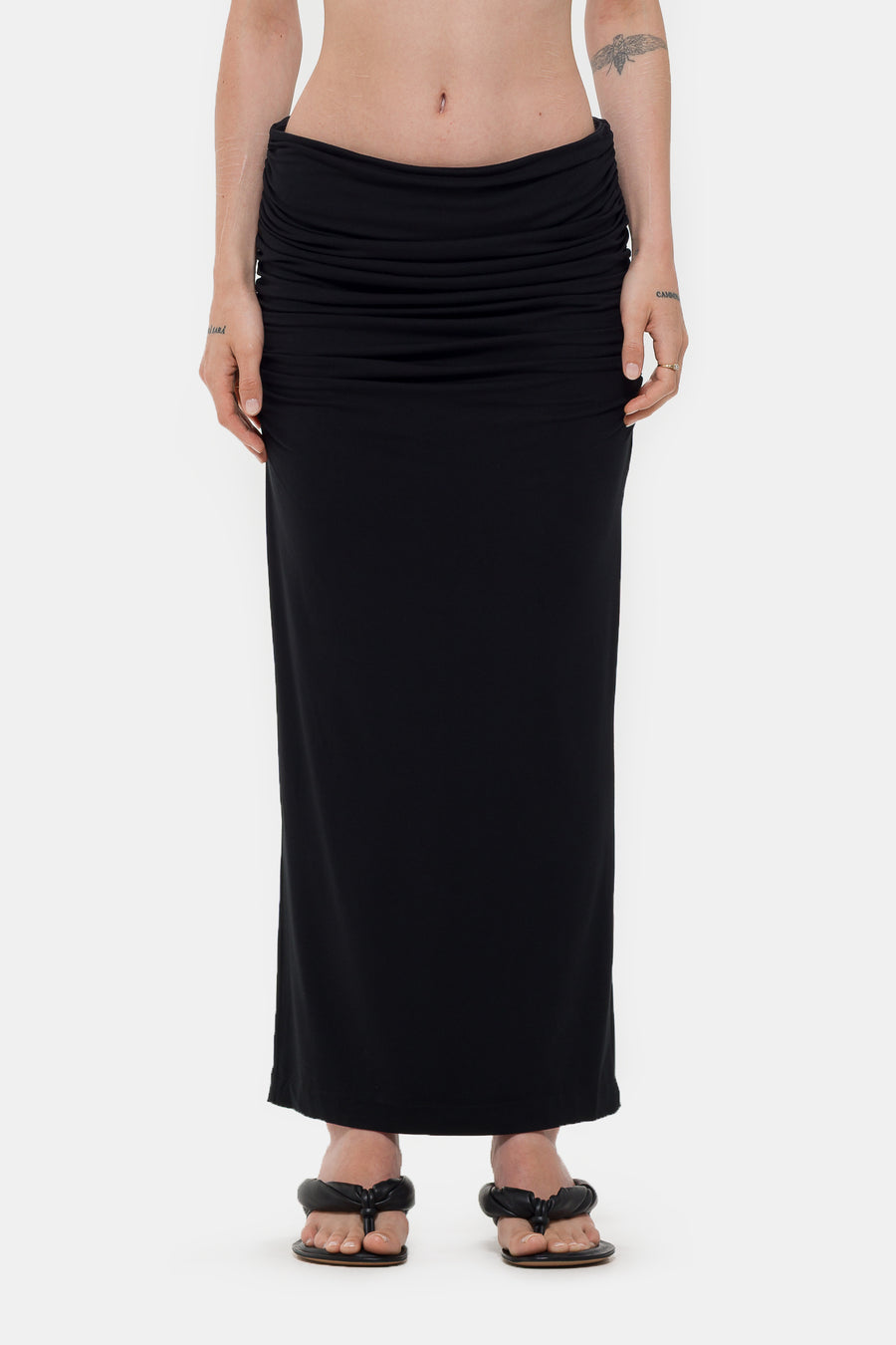 Entire Studios Surge Skirt in Black - Notre