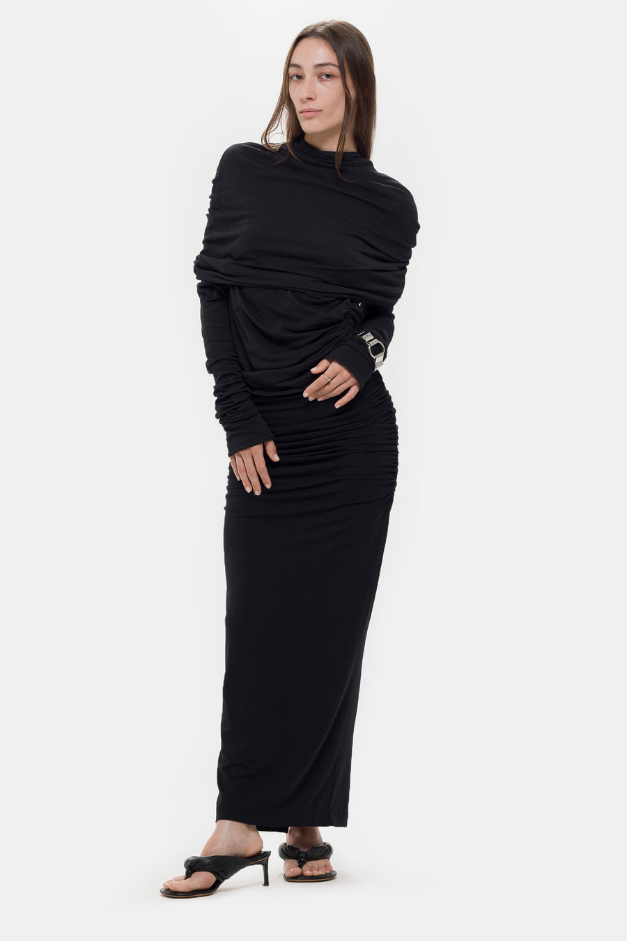 Entire Studios Surge Skirt in Black - Notre