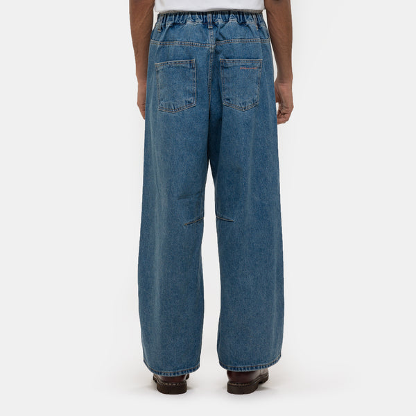 Half-Dart Maxi Jean in Blue Wash - Estudio Niksen
