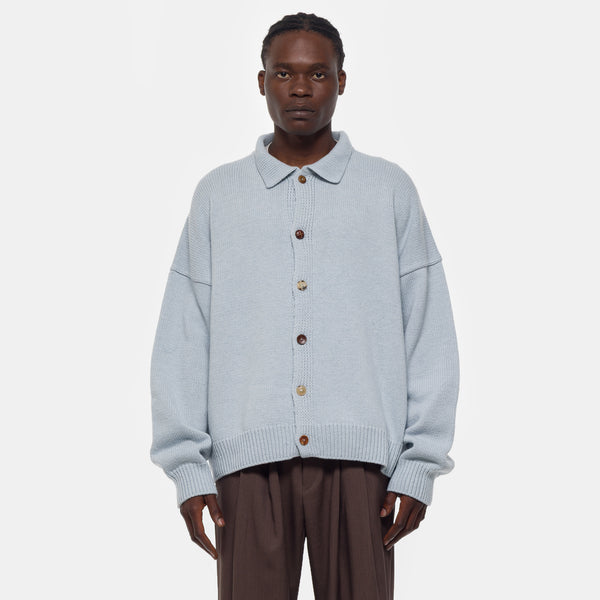 極美品 2024SS ナゴンスタンス knit college cardigan NOTRE-CHICAGO-EstudioNiksen-