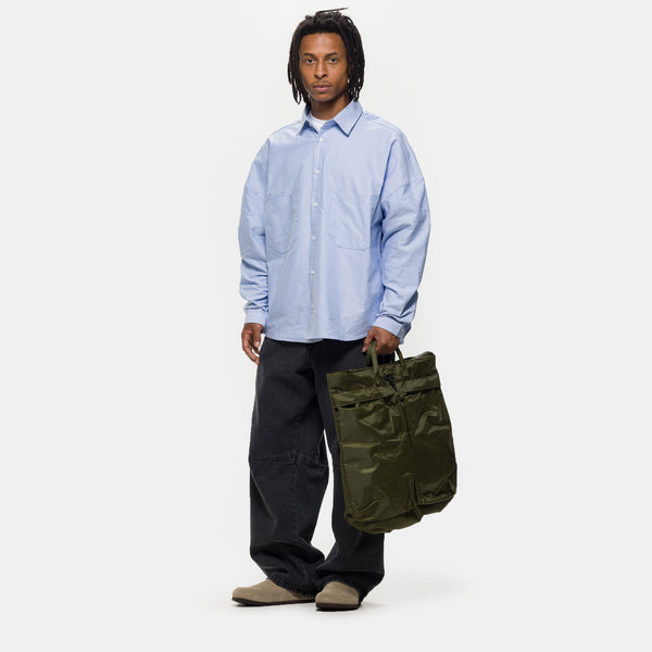 Oxford Balloon Shirt in Blue – Estudio Niksen