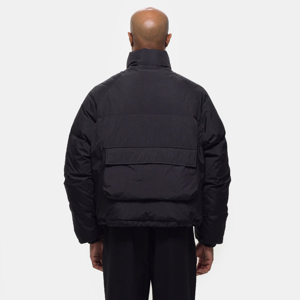 Raglan PufferJacket in Black - Estudio Niksen