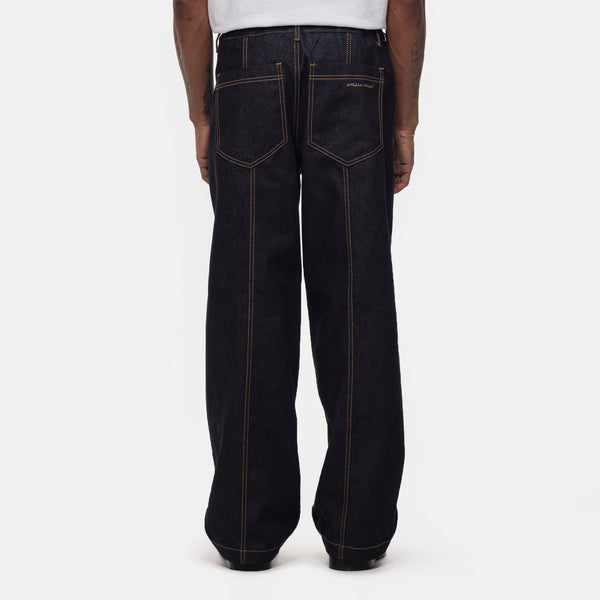   Jeans ジョングク　W32デニム Raw Denim In-Stitch Jean in Indigo – Estudio Niksen