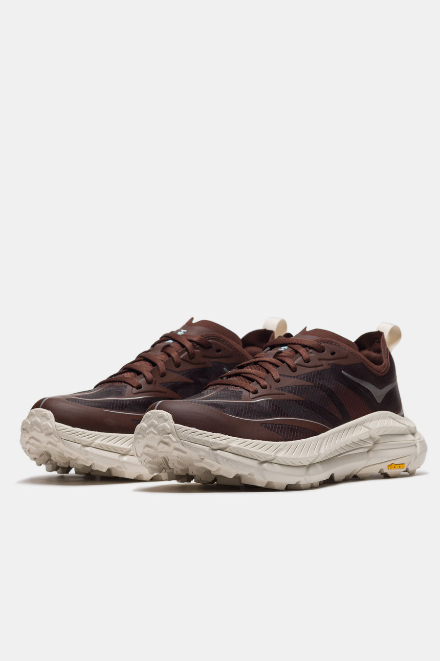 HOKA Mafate Speed 4 Lite Sneaker in Cold Brew/Oat Milk - Notre