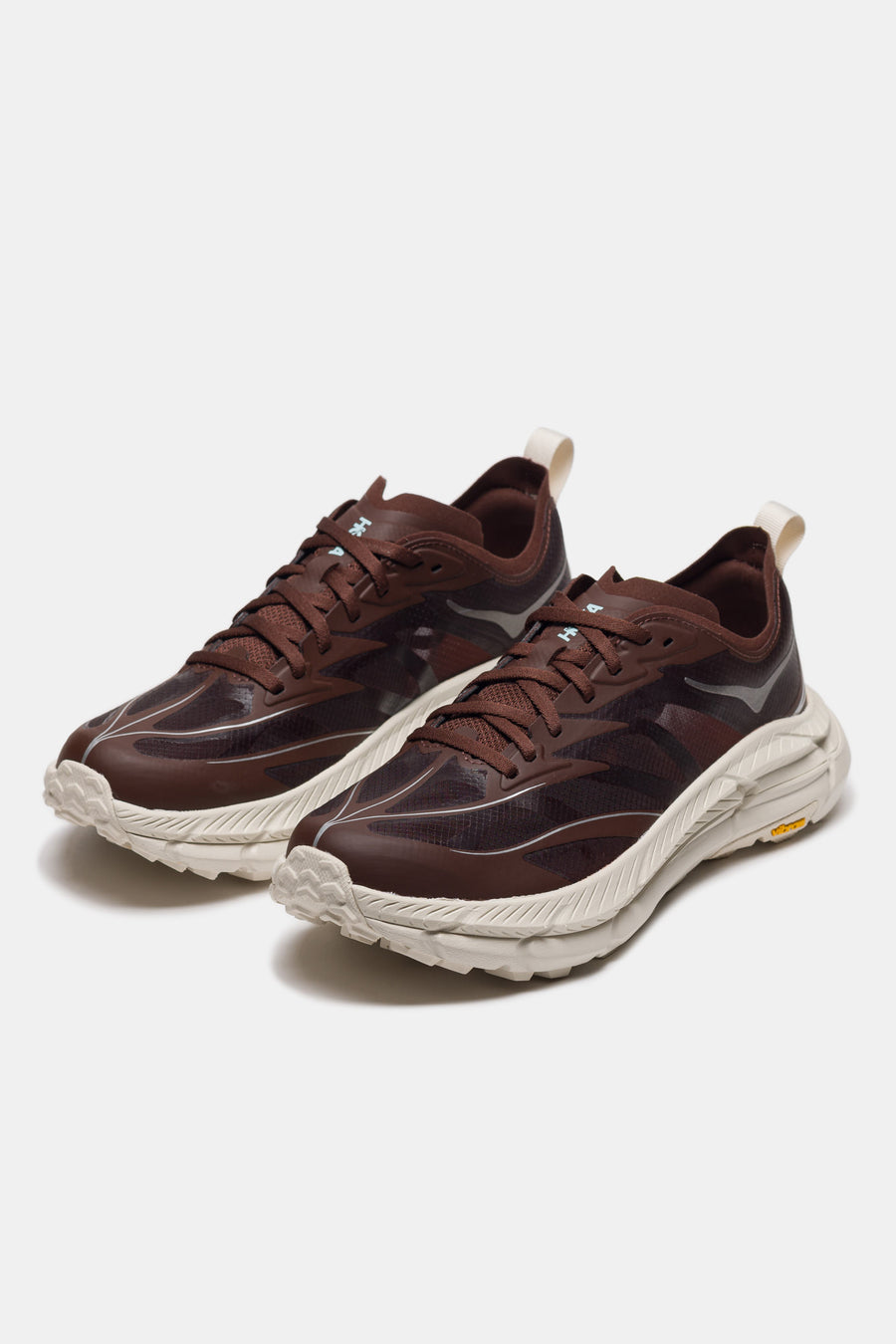 HOKA Mafate Speed 4 Lite Sneaker in Cold Brew/Oat Milk - Notre