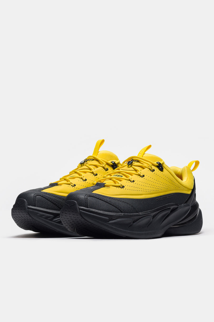 HOKA Spencer Badu Elevon Sneaker in Zest/Black - Notre