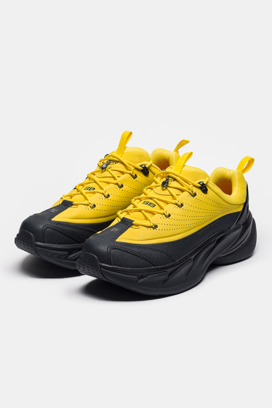 HOKA Spencer Badu Elevon Sneaker in Zest/Black - Notre