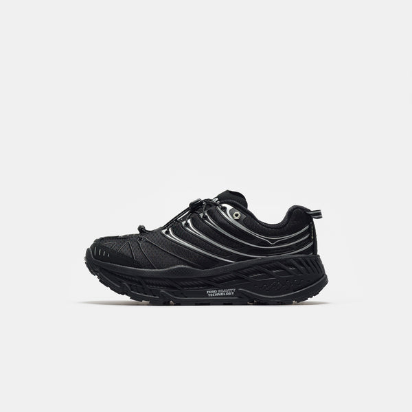 靴 HOKA STINSON EVO GTX 30cm Stinson Evo GTX Sneaker in Black/Silver