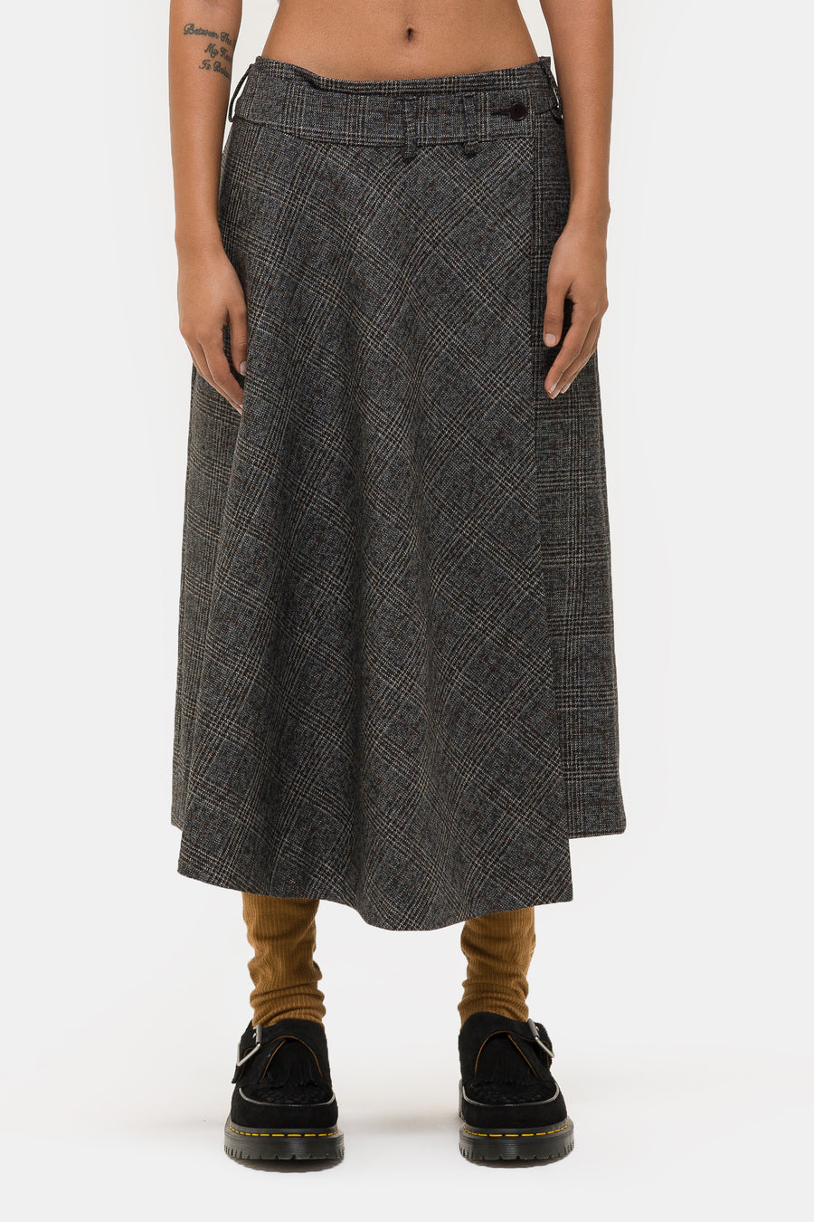 HOPE Depend Skirt in Grey - Notre