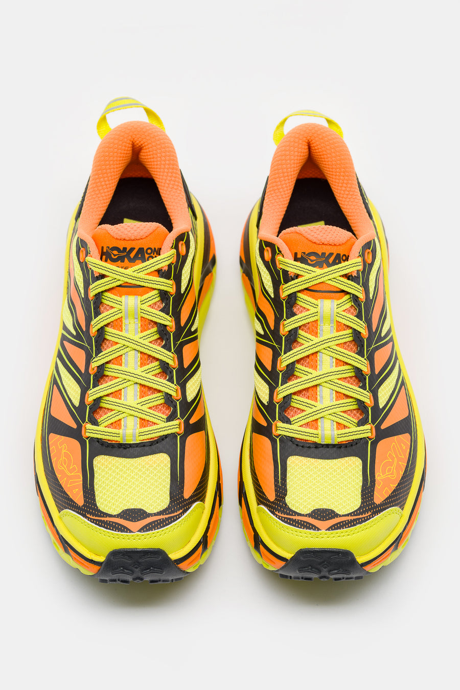 HOKA Mafate Speed 2 Sneaker in Electric Tangerine/Hoka Citrus - Notre