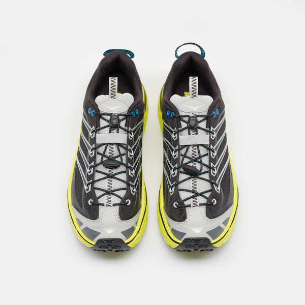 Mafate Three2 Sneaker in Black/Hoka Citrus - Hoka
