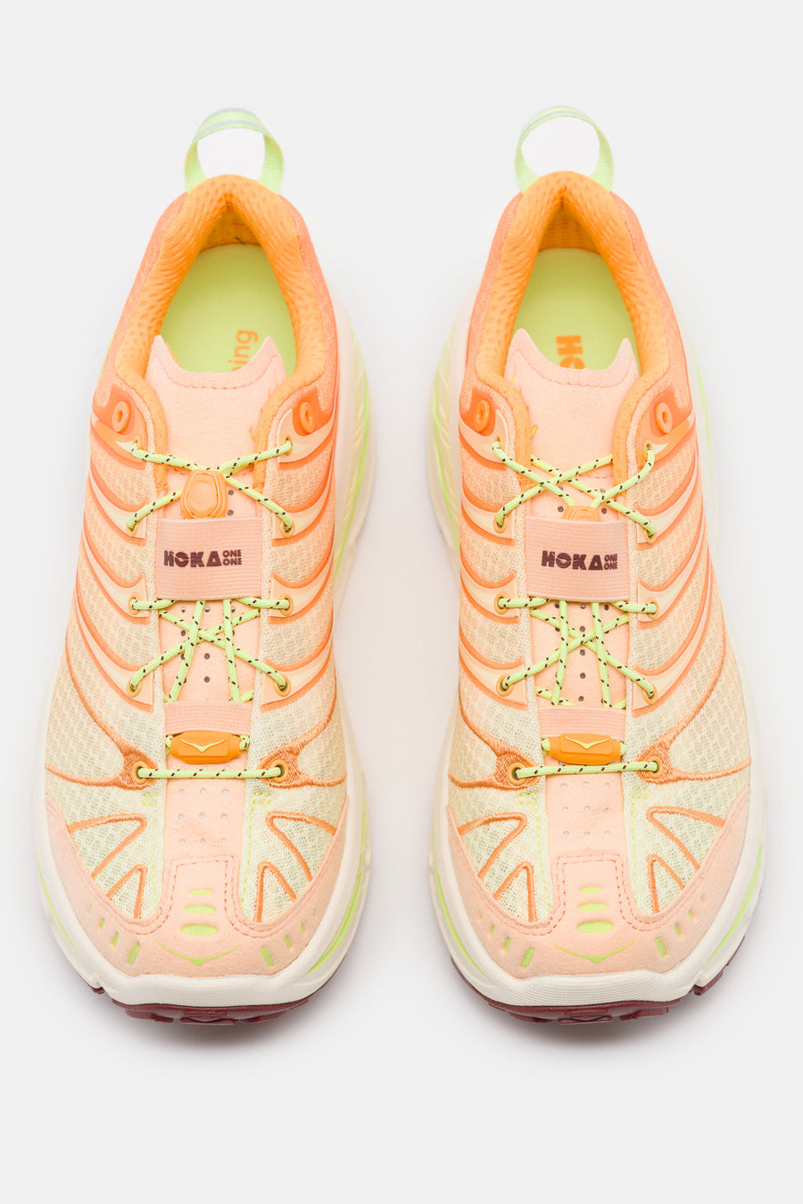 HOKA Stinson Evo OG Sneaker in Solar Flare/Cantaloupe - Notre