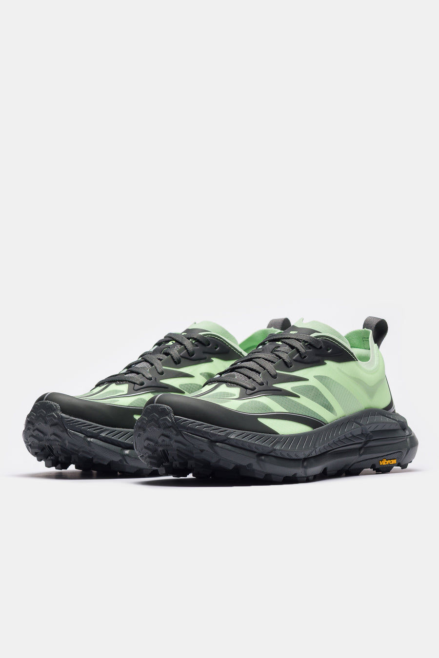 HOKA Mafate Speed 4 Lite Sneaker in Luna Moth/Cosmic Grey - Notre