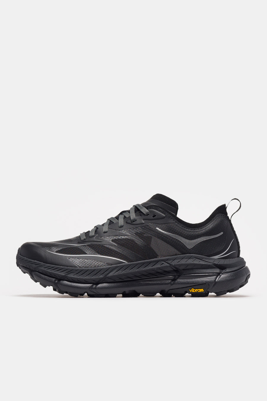 HOKA Mafate Speed 4 Lite Sneaker in Black/Outer Orbit - Notre