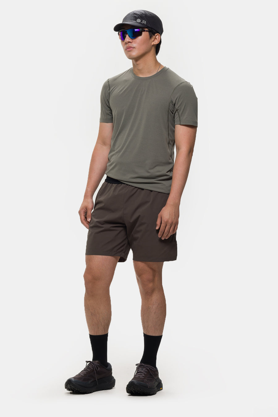 Houdini Sportswear Pace Air T-Shirt in Geyser Grey - Notre