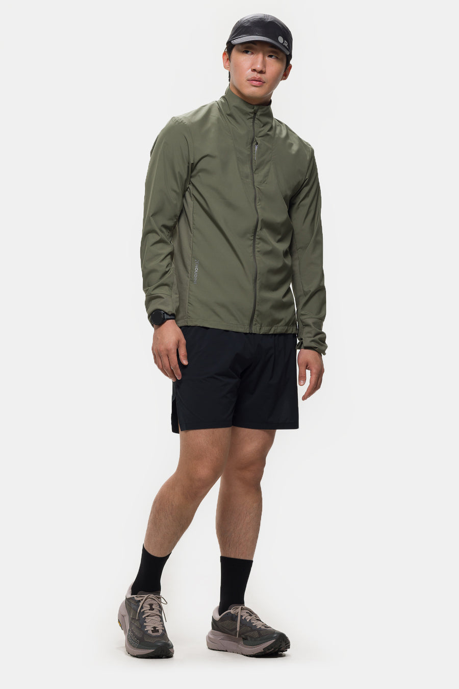 Houdini Sportswear Pace Wind Jacket in Sage Green - Notre