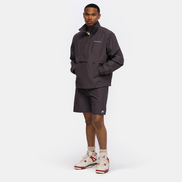 Nigel Sylvester Bike Air Half Zip Jacket in Anthracite/Sail