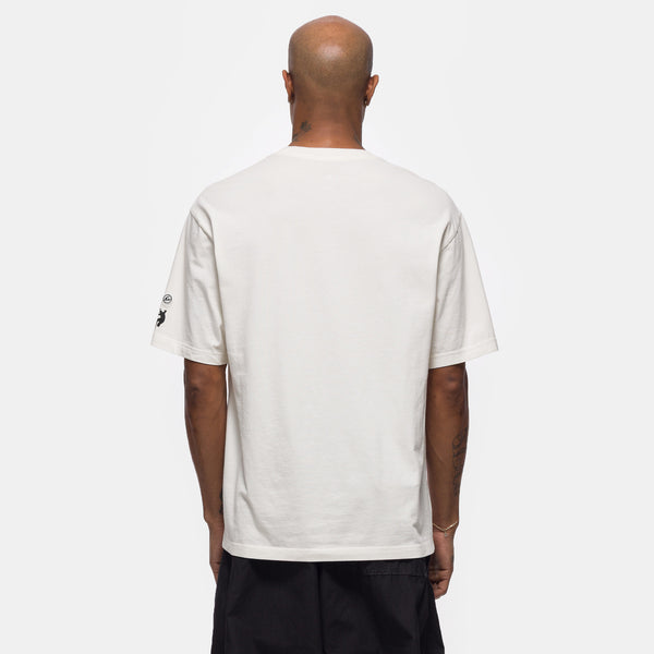 Union x Fragment T-Shirt in Pale Ivory/Ivory/Black