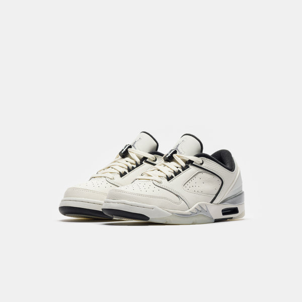 Sixty Plus Low Sneaker in Sail/Metallic Silver/Black/Swan - Jordan