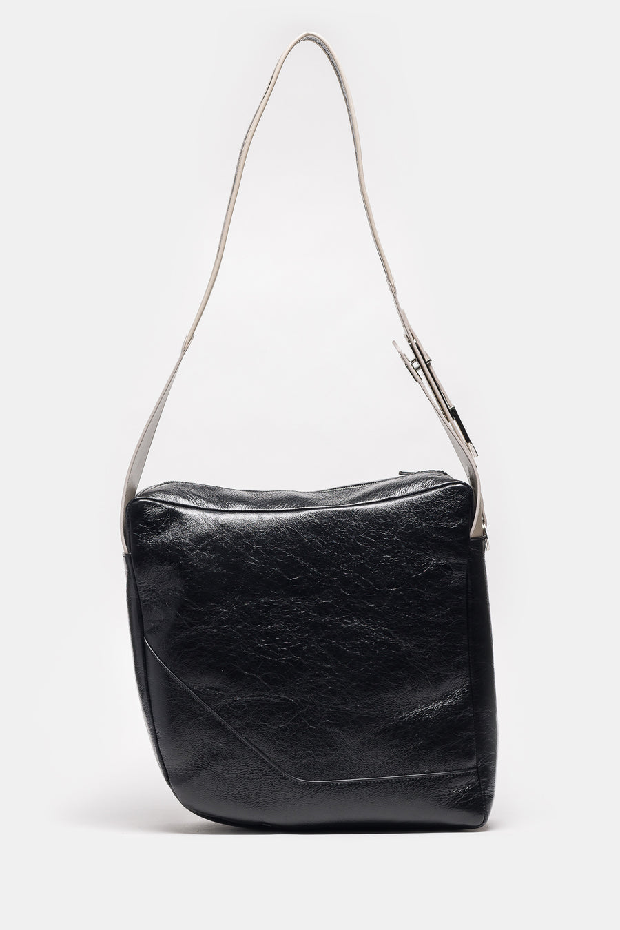 KIKO KOSTADINOV Deultum Leather Bag in Black/Beige - Notre
