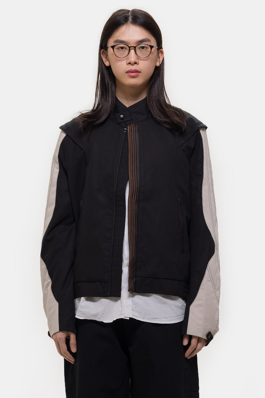 KIKO KOSTADINOV Solix Jacket in Black Sable/Seedpearl - Notre