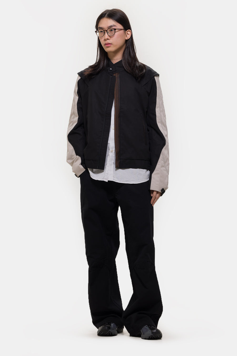 KIKO KOSTADINOV Solix Jacket in Black Sable/Seedpearl - Notre