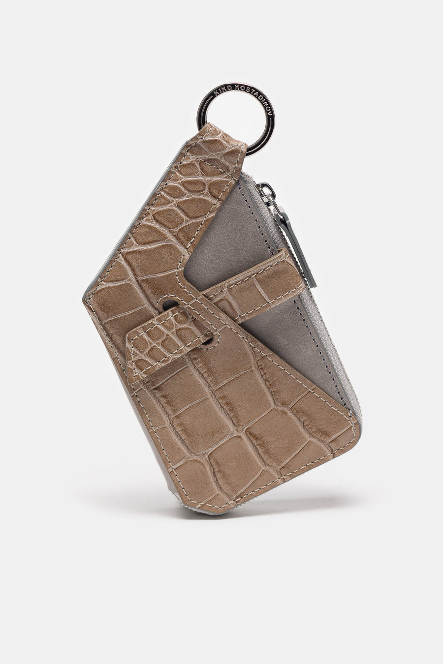 KIKO KOSTADINOV Ohne Wallet in Light Brown/Cement - Notre