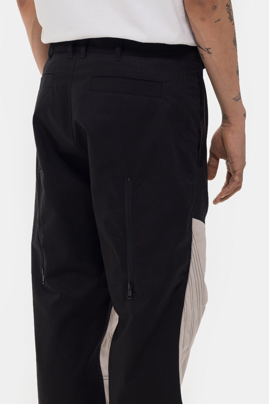 KIKO KOSTADINOV Solix Zip Trouser in Black Sable/Seedpearl - Notre