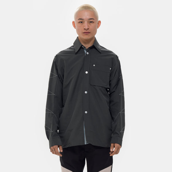 Solva Shirt in Roisin Green - Kiko Kostadinov