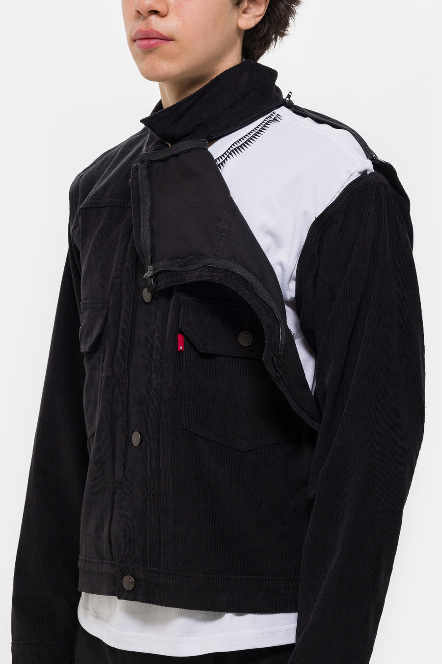 Levi's® Undercover Pinnacle Type II Trucker Jacket in Black - Notre