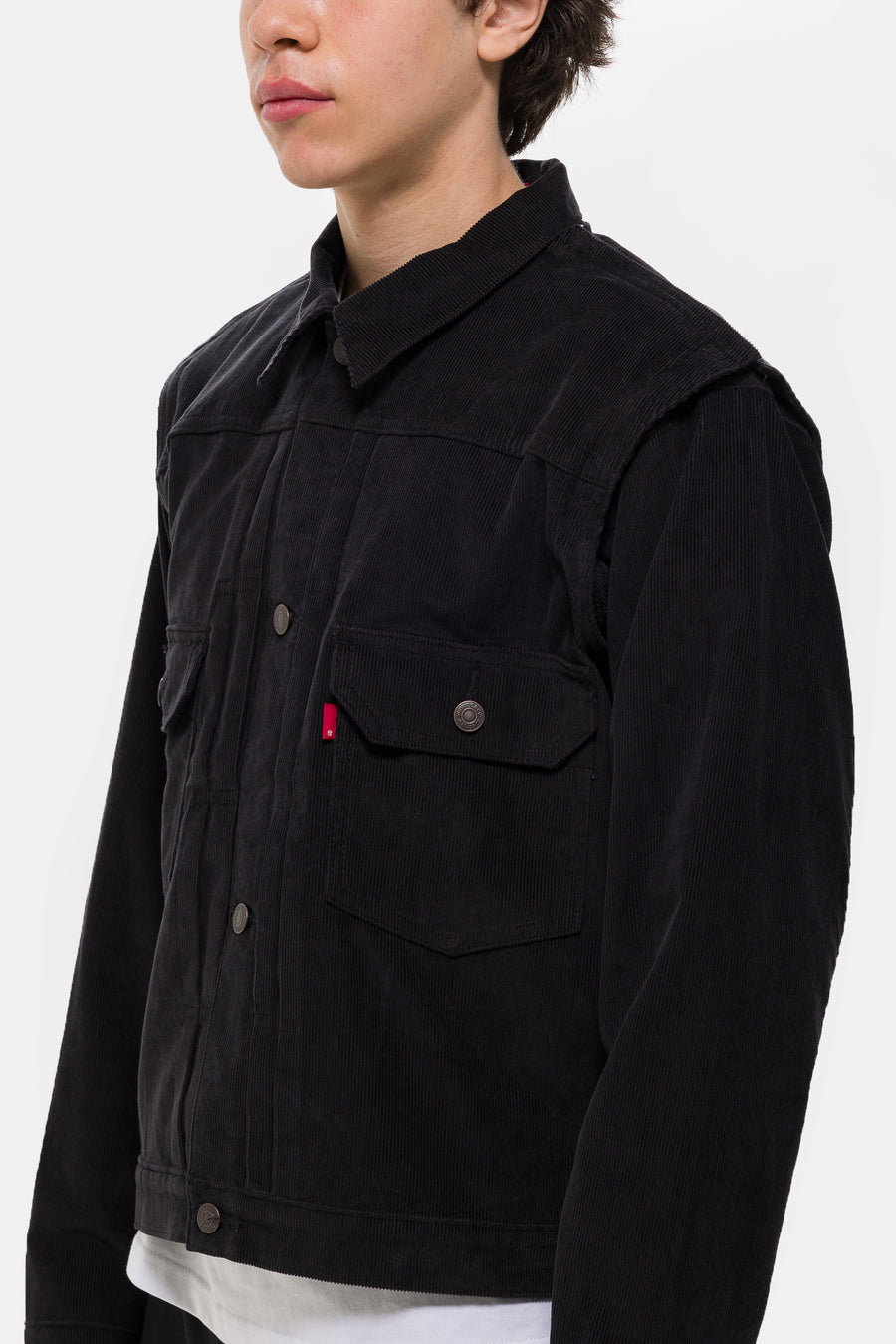 Levi's® Undercover Pinnacle Type II Trucker Jacket in Black - Notre