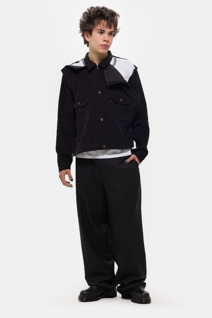 Levi's® Undercover Pinnacle Type II Trucker Jacket in Black - Notre