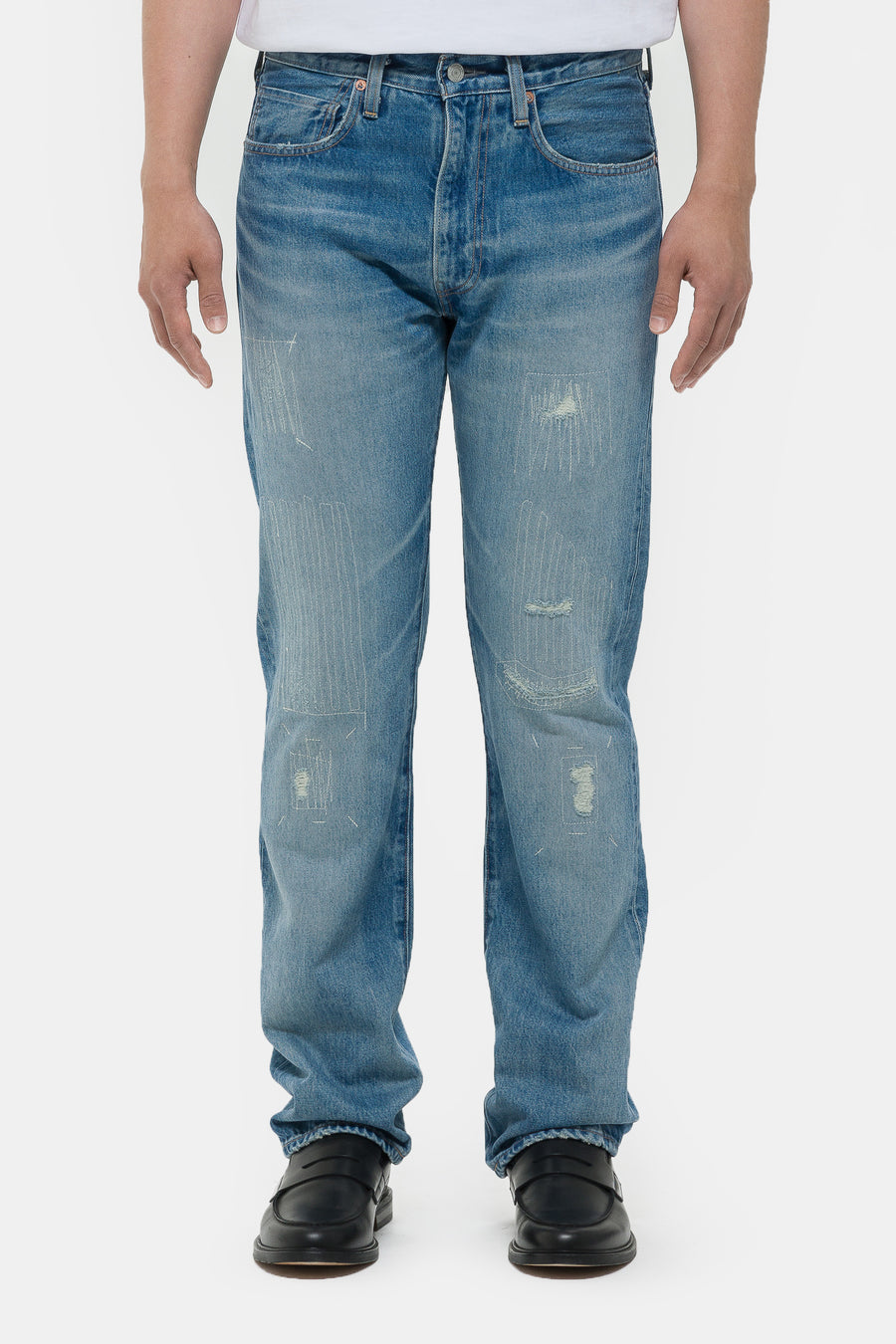Levi's® Made in Japan 505 Regular Fit Jean in Explorer - Notre